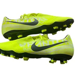 NIKE Phantom Venom Academy FG Soccer Volt/Obsidian AO0566-717 mens size 10.5